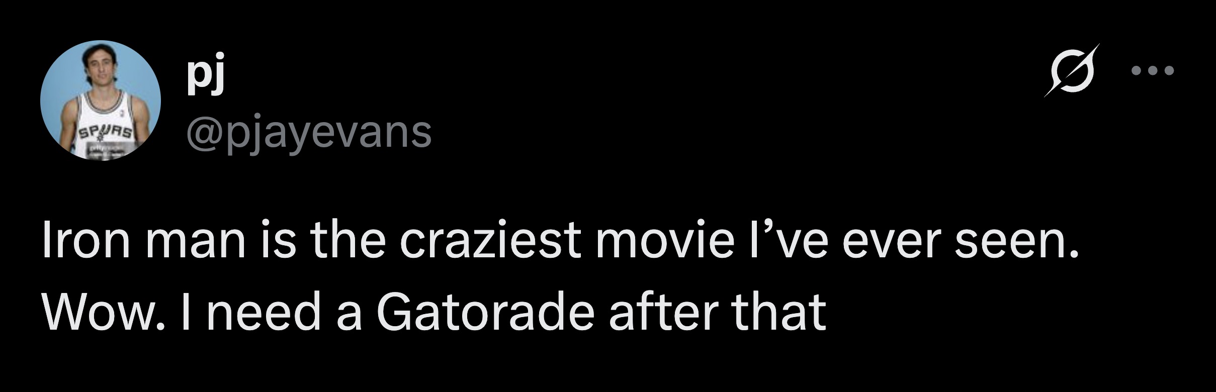 Not sure what this movie is but it sounds fascinating. 